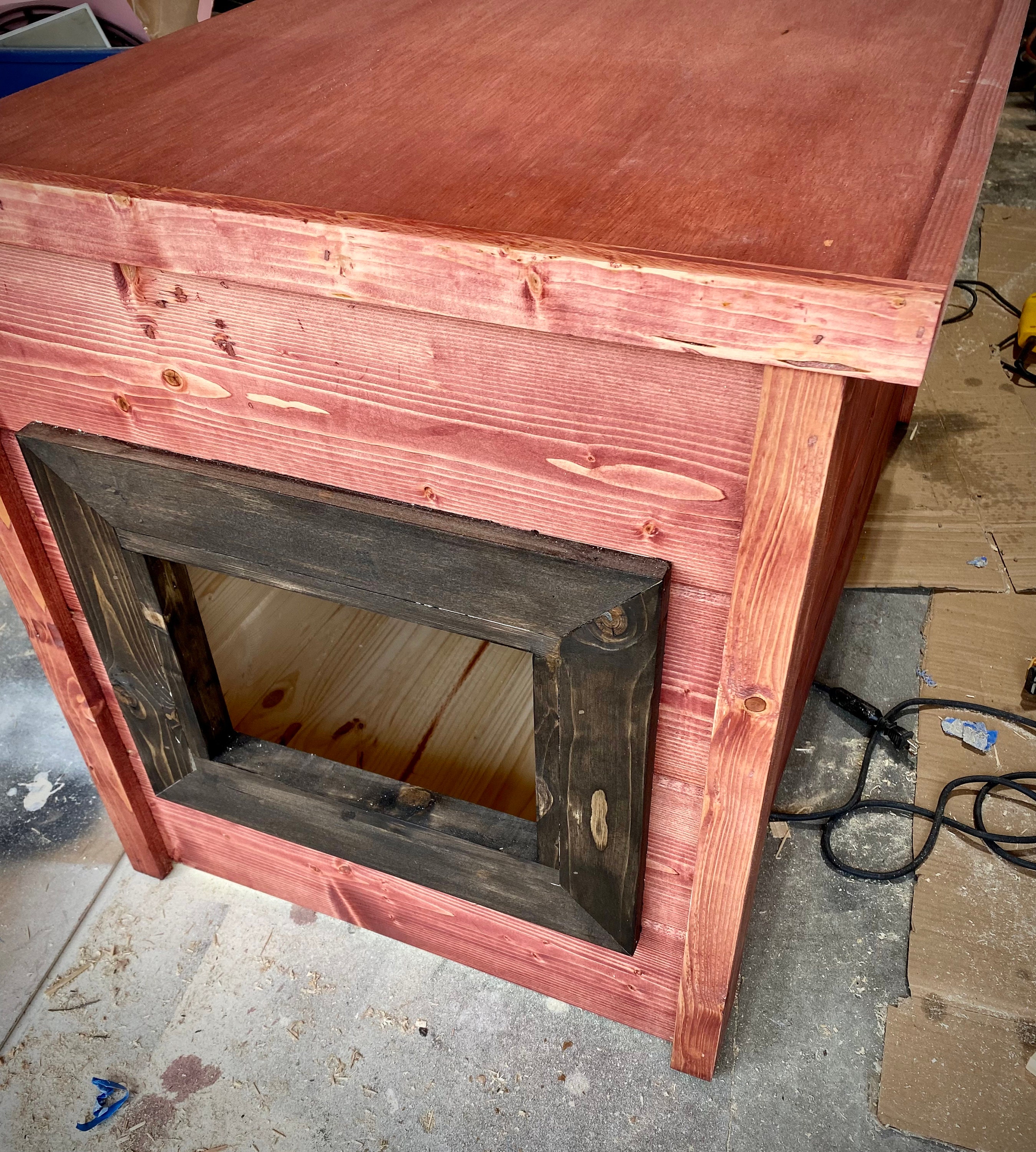 Cat Litter Enclosure Etsy