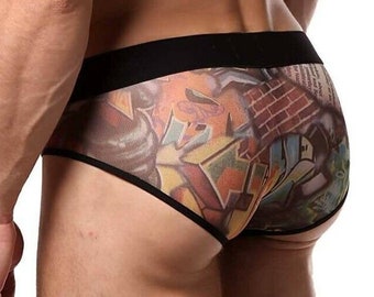 JustinCase Bianca-fetti See Thru Ltd Brief Men&#39;s Underwear