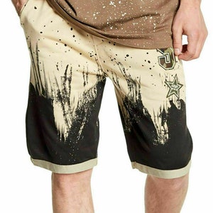 Men&#39;s Tailored Recreation Premium French Terry Printed Shorts