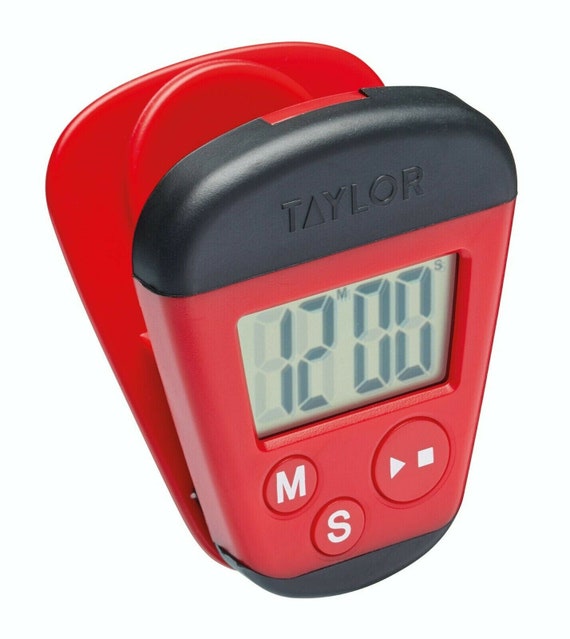 TAYLOR PRO Magnetic Clip Digital Kitchen Timer. up to 100 