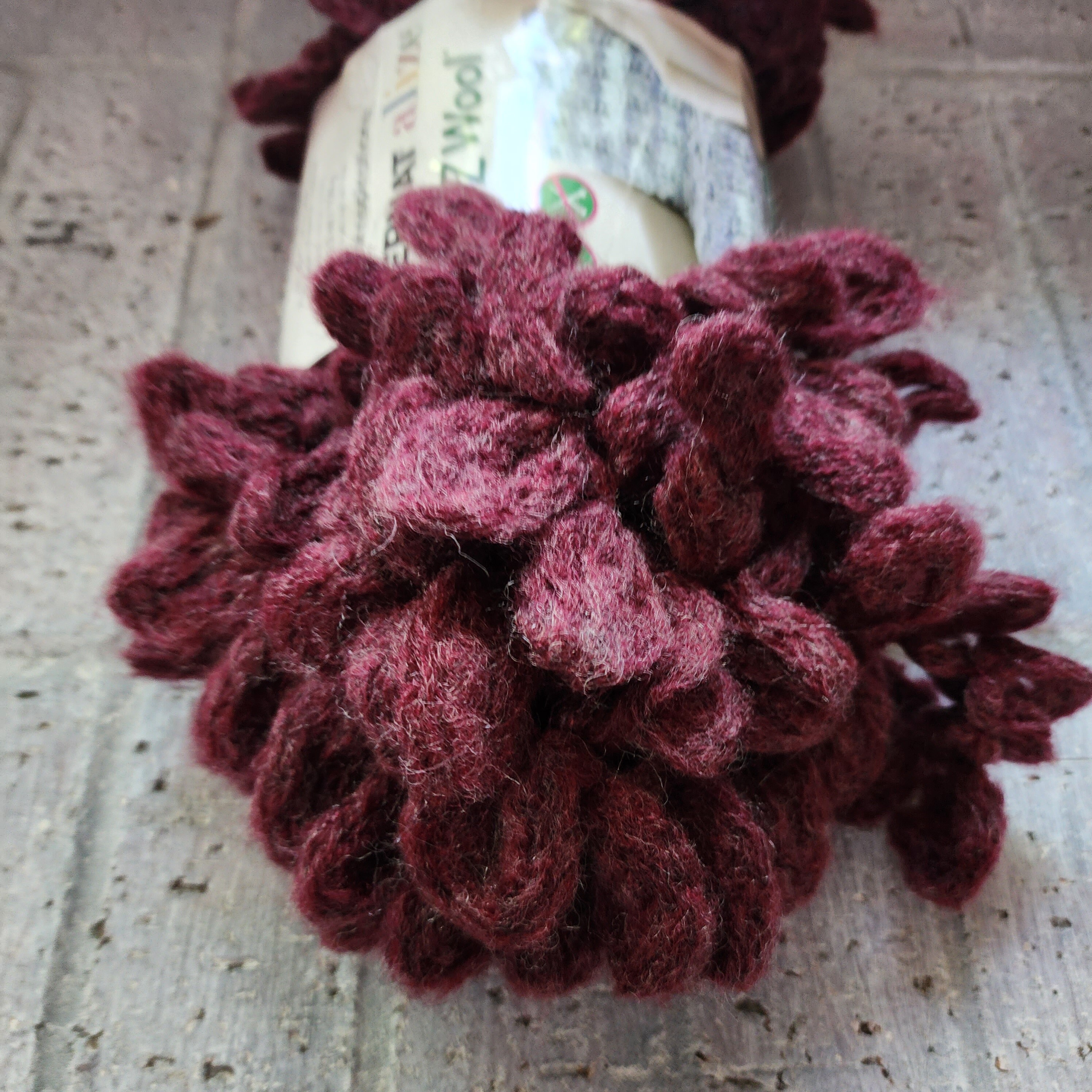 Loop Yarn Bernat Alize EZ Wool VARIOUS COLORS for Finger Knitting or ...