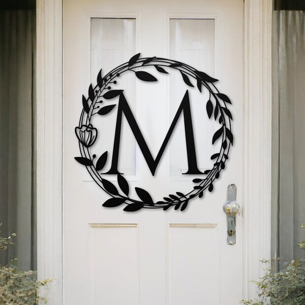 Metal Initial Front Porch - Etsy