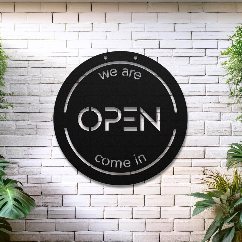 We're Open Signs - Etsy