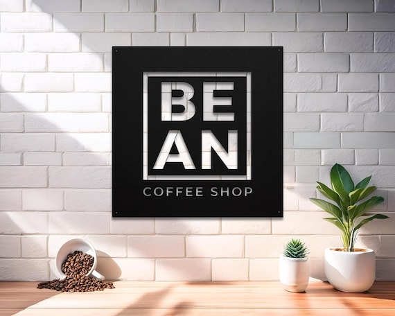 Custom Business Sign, Metal Logo Sign, Company Sign, Large Outdoor Office Sign, Gift for Boss, Entrepreneur Gift