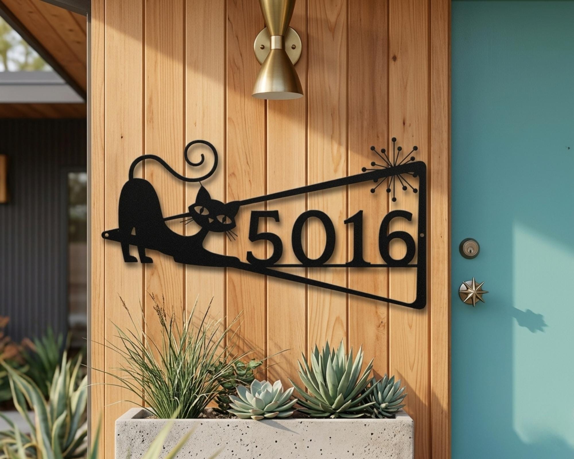1950s Address Sign - Etsy