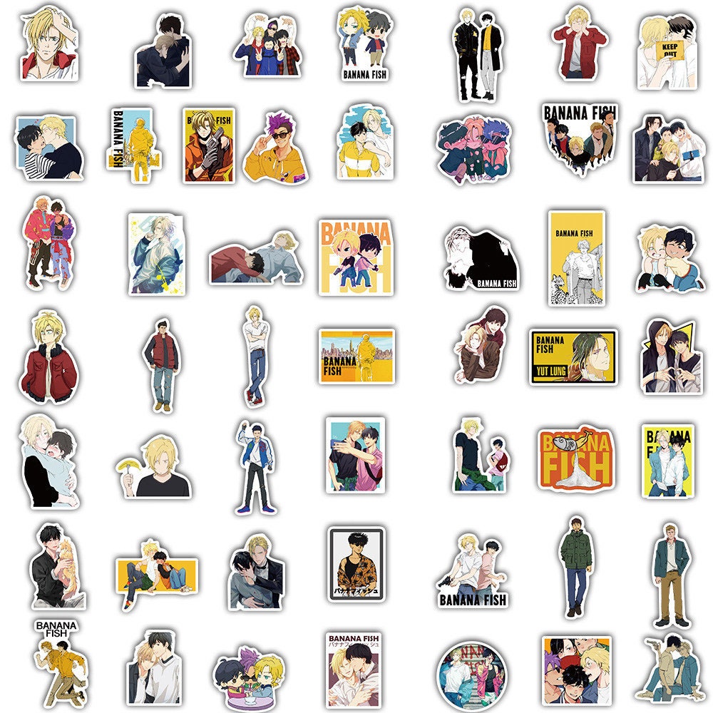 100 Stickers Banana Fish Ash Lynx Japan Anime Theme Design - Etsy Australia