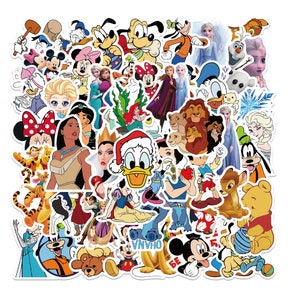 50 Stickers Cartoon Collection 2 Design Cute Aesthetic Stickers Decal Collection