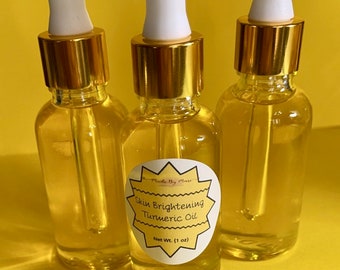 Turmeric Skin Brightening Oil/Turmeric oil and mask combo