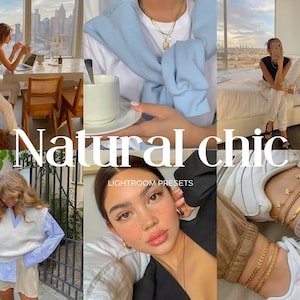 Natural Presets Lightroom, No Filter Presets, Bright Blogger Preset Instagram, Minimal Instagram Filter