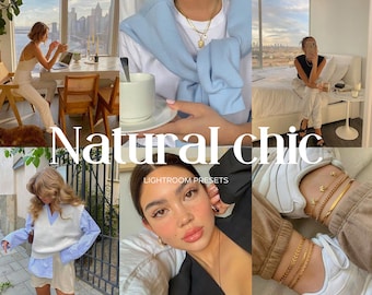 Natural Presets Lightroom, No Filter Presets, Bright Blogger Preset Instagram, Minimal Instagram Filter
