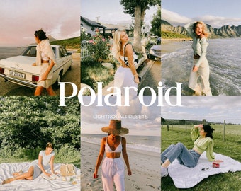 Polaroid Lightroom Mobile Presets, Vintage Blogger Presets Instagram, Film Iphone Preset, Influencer Filter, Instagram Photo Filter