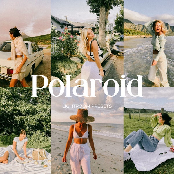 Polaroid Lightroom Mobile Presets, Vintage Blogger Presets Instagram, Film Iphone Preset, Influencer Filter, Instagram Photo Filter