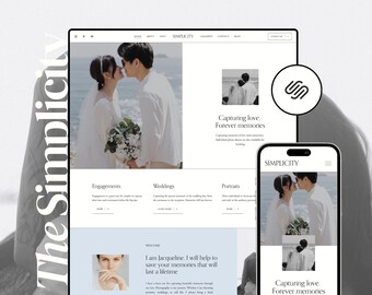 Squarespace-websitesjabloon voor fotografen, fotograafwebsite, fotografie Squarespace-sjabloon, portfoliowebsite