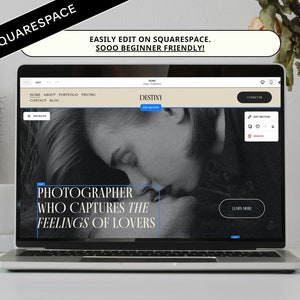 Therapist Squarespace Website Template, Wellness Squarespace Template, Counselor, Mental Health, Holistic Coach Website, Wellness Website image 7