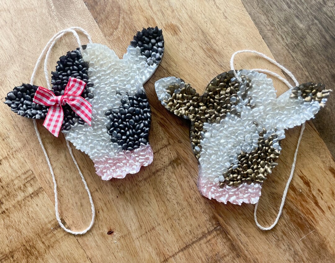 Cow Car Freshie Cow Head Car Freshener Car Freshies Car Air Freshener