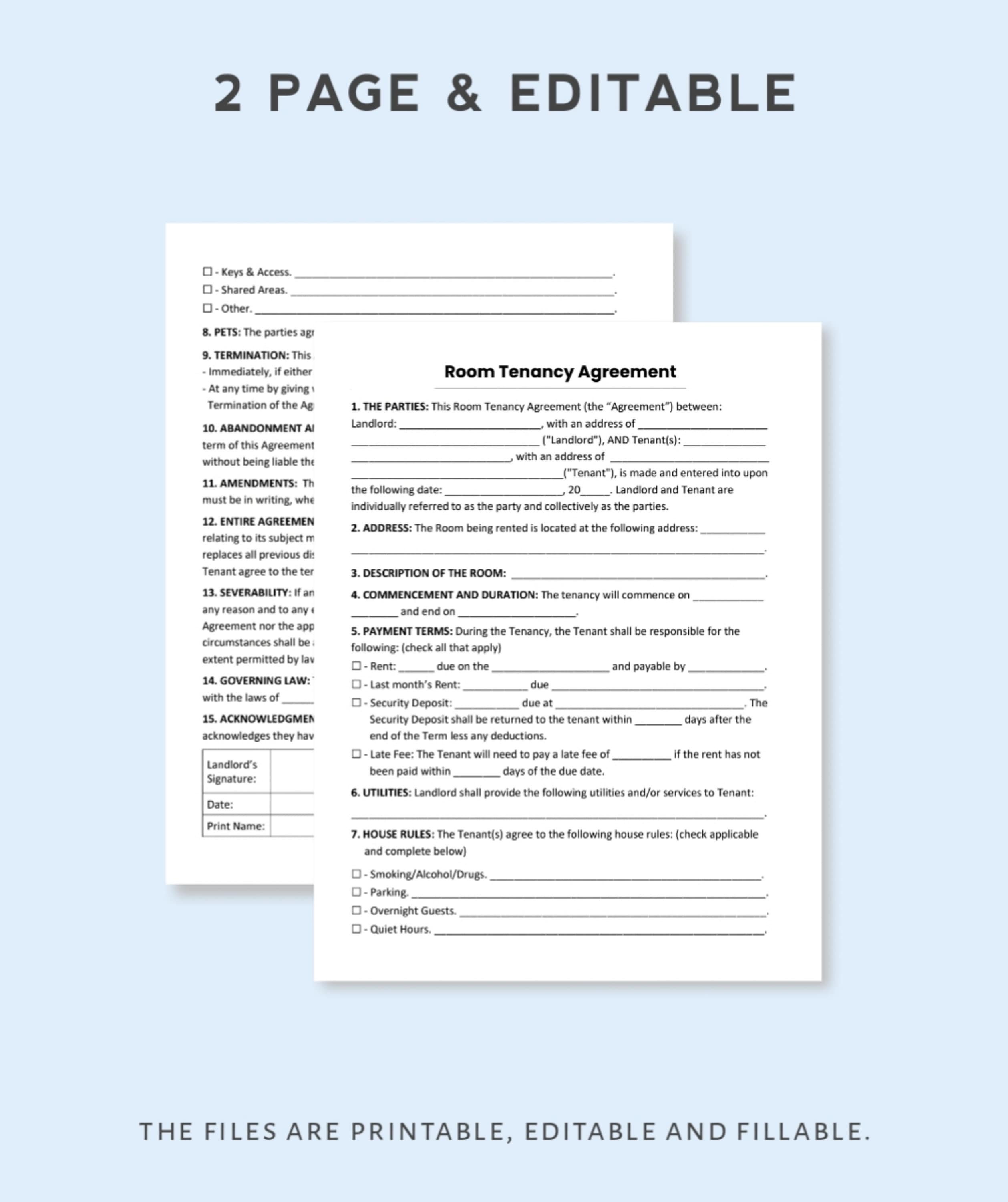 Tenancy Agreement In England 88 - lwf75nn