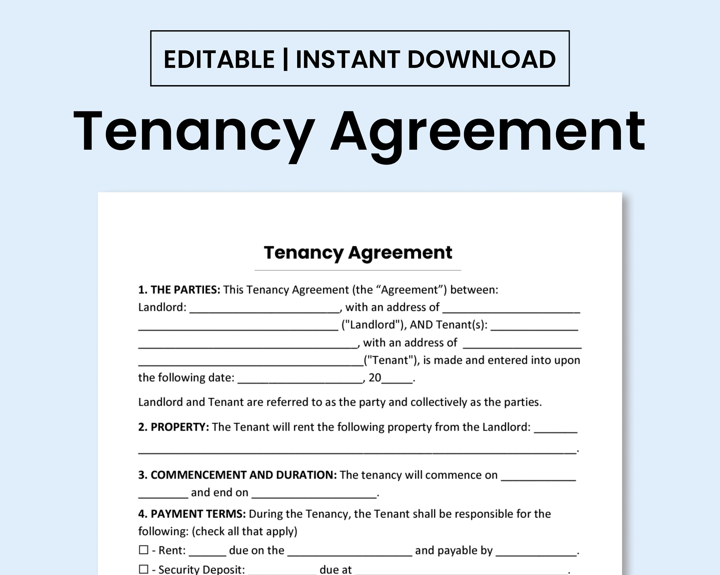 tenancy-agreement-template-pdf-form-word-document-and-etsy