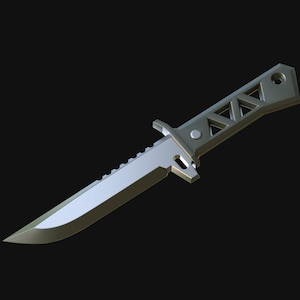 Files for 3D printing - Valorant - Xenohunter Knife - cosplay props ( Killjoy Jett Raze Viper Brimstone Sage Reyna Chamber Omen )