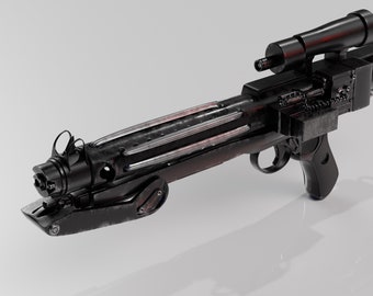 Files for 3D printing - Star Wars E-11 Blaster rifle Stormtrooper - cosplay props - 3D Printable STL Model (digital download)