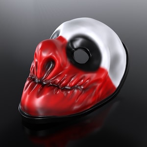 Files for 3D printing - PAYDAY 3 - Wolf Replica Mask cosplay mask and costume accessories - props