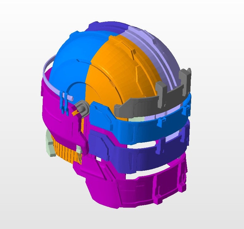3D Model Dead Space 2023 Remake Helmet Isaac Clarke Etsy UK