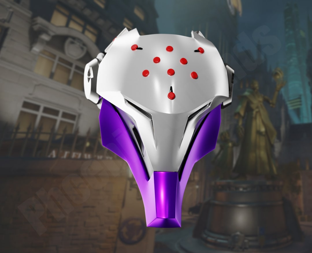 3D Model Overwatch 2 Ramattra Mask Cosplay Props Etsy