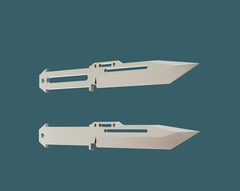 Fichiers pour impression 3D - Paracord Knife CS:GO - accessoires de cosplay