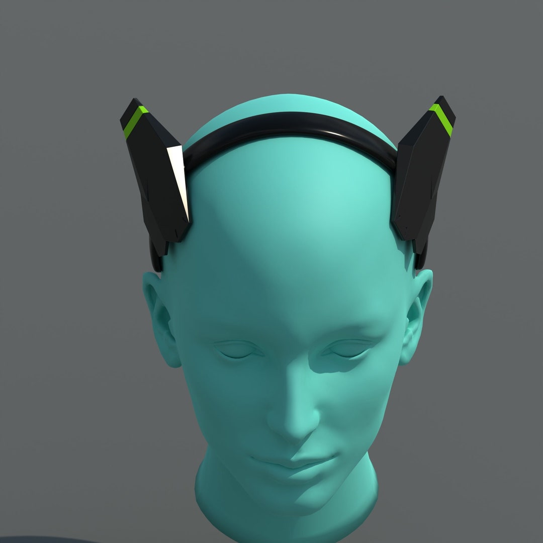 Cyberpunk Edgerunners Rebecca Headband Cosplay Props 3d Etsy
