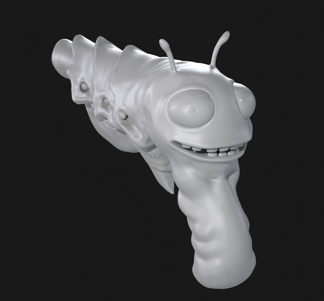 3D Model High on Life Kenny Gun Game Rick and Morty Etsy