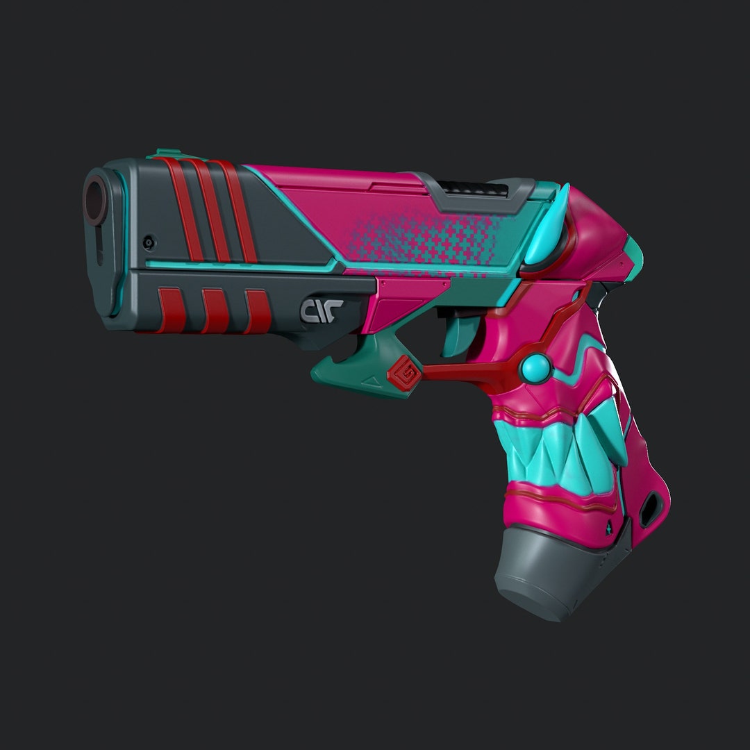 Files for 3D Printing Apex Legends P2020 Jawbreaker Lifeline Cosplay ...