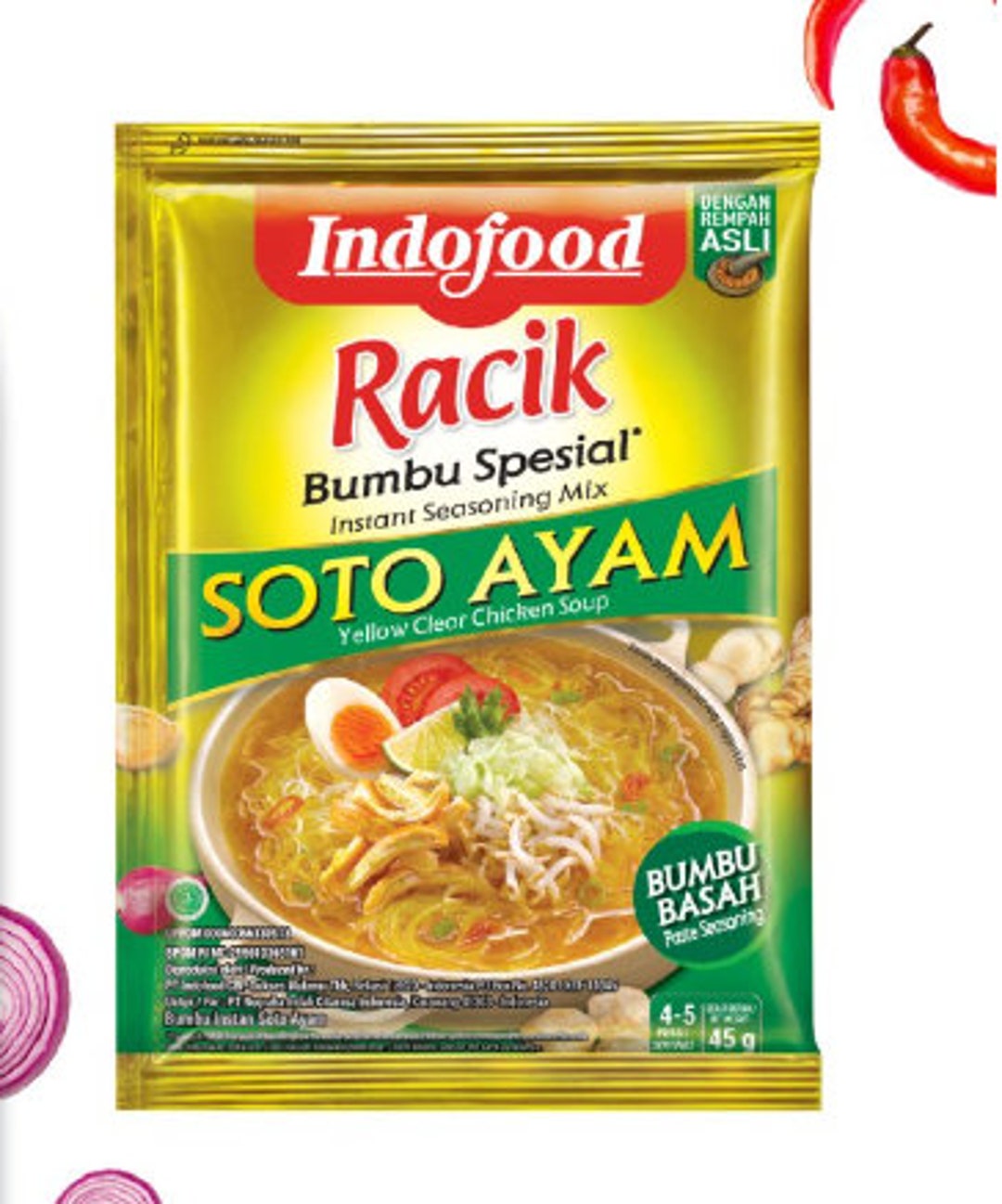 Indonesian Soto Ayam Instant Spices or Instant Seasoning Mix - Etsy