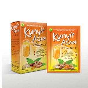 Indonesian Herbal Drink - Curcuma Tamarind (Kunyit Asam)