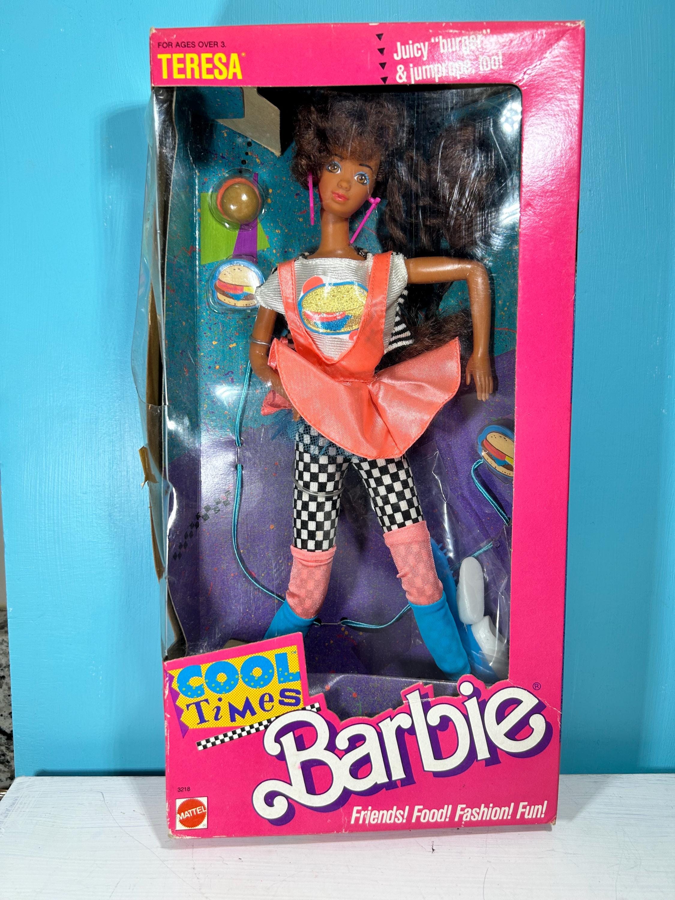Vintage Cool Times Teresa NRFB Barbie - Etsy
