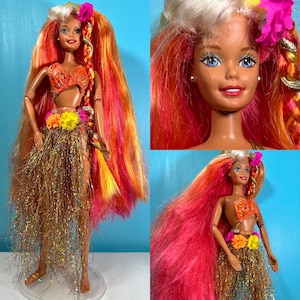 Vintage Hula Hair Barbie - Etsy 日本