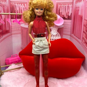 Poupée Skipper Reporter Mattel - 1987 - Collection Jewel Secrets - Neuf Avec Accessoires