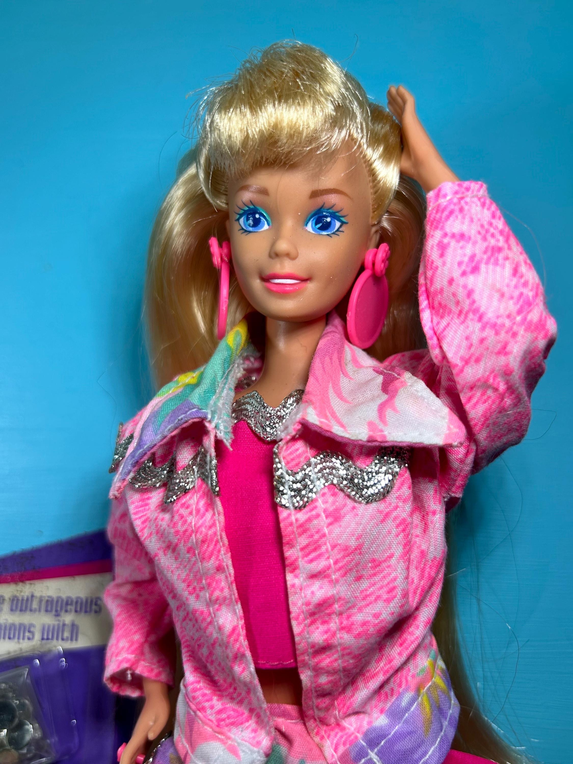 Vintage Paint and Dazzle Barbie Complete - Etsy