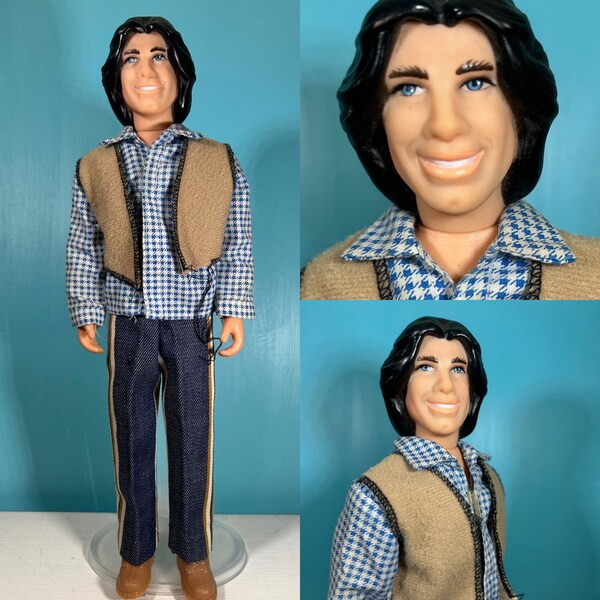 Vintage John Travolta Welcome Back Kotter Doll 70s