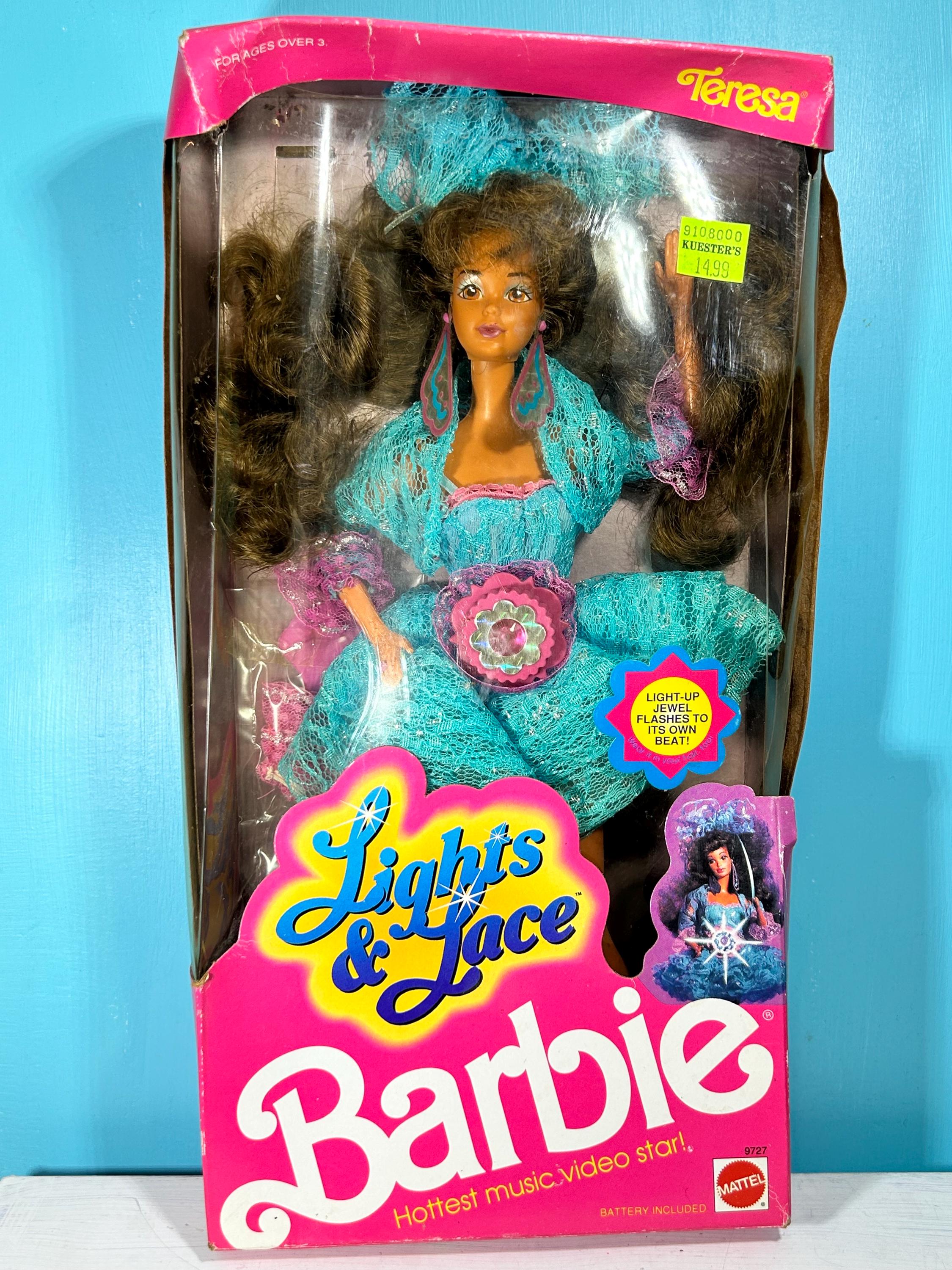 Vintage Lights and Lace Teresa NRFB Barbie Steffie Face - Etsy