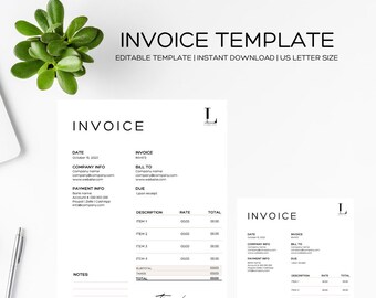 New Client Minimal Business Templates | Creative Onboarding Bundle | Proposal | Invoice | Receipt | Interior Design Forms | Indesign & Canva