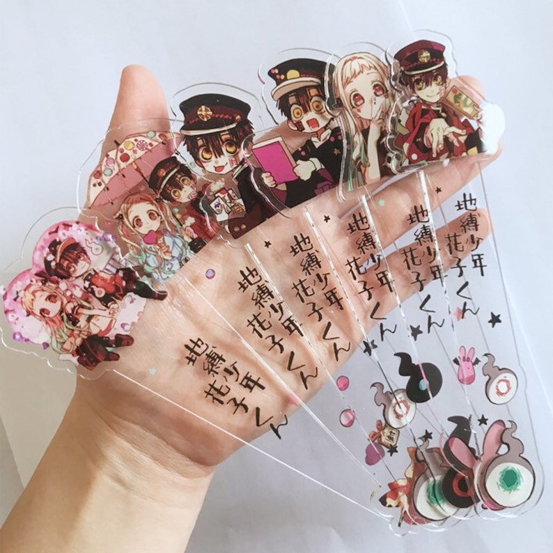 TBH hanako kun acrylic bookmark,high quality handmade anime bookmark 