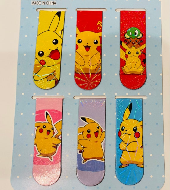 anime laser magnetic anime bookmark cute anime print etsy