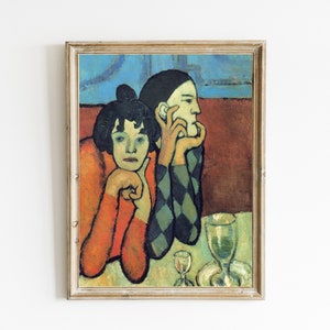 パブロ・ピカソ作「サルタンバンクスの家族」 | ピカソ・ローズ時代の