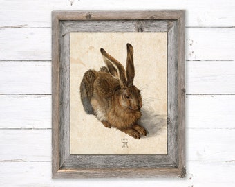 アルブレヒト・デューラーの若い野ウサギの絵画 | ビンテージ