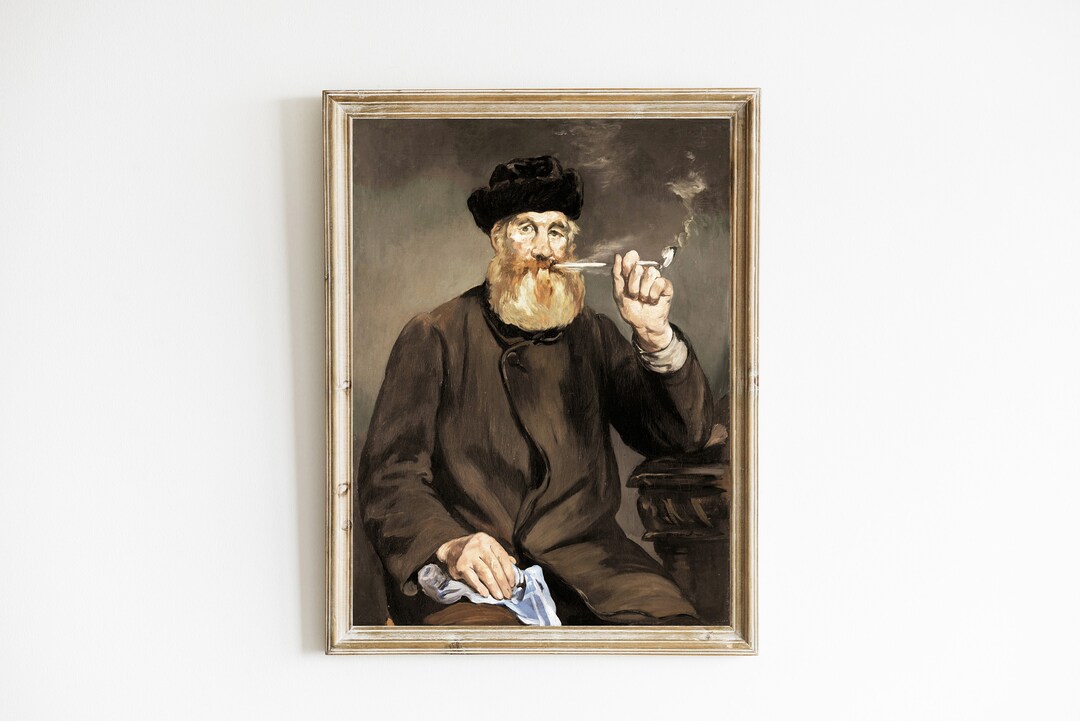 エドゥアール・マネ作「パイプを吸う男」 | ヴィンテージのマネの