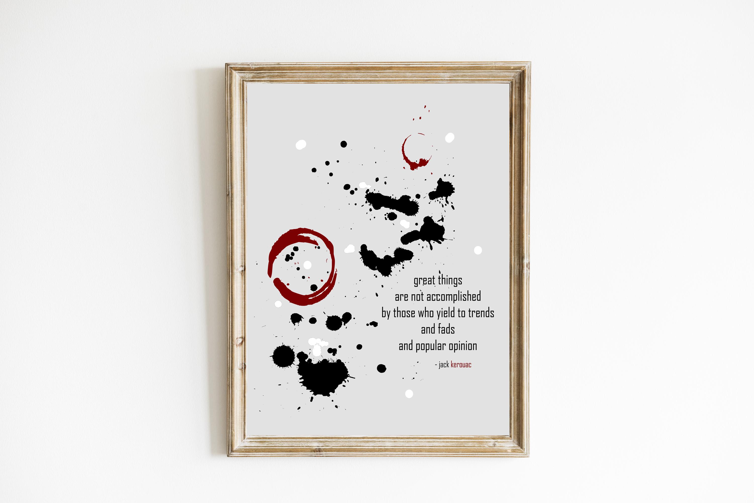 Jack kerouac poem - Etsy 日本