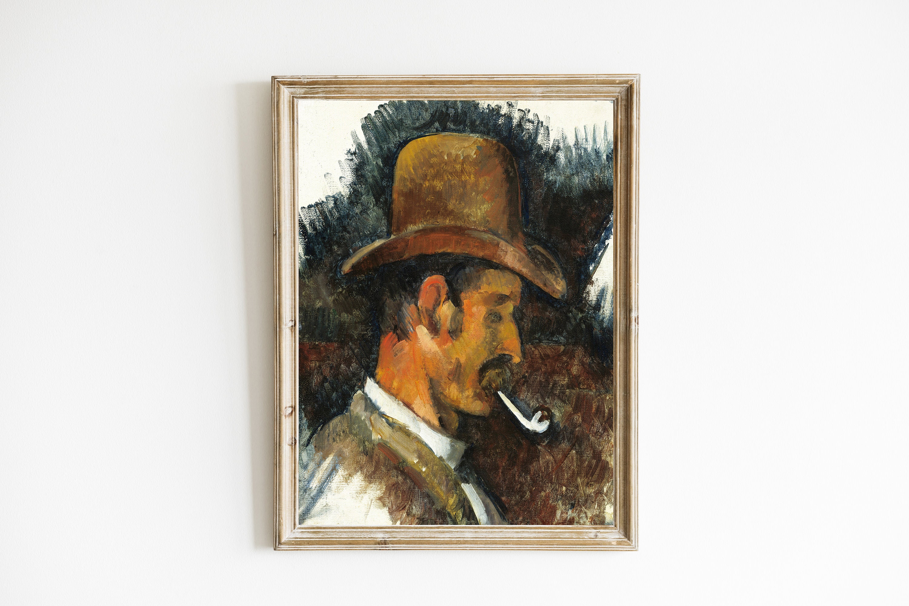 ヴィンテージ　油絵 Axel.P.Jensen Oil on Canvas - ギルド ヴィンテージ ファニチャー