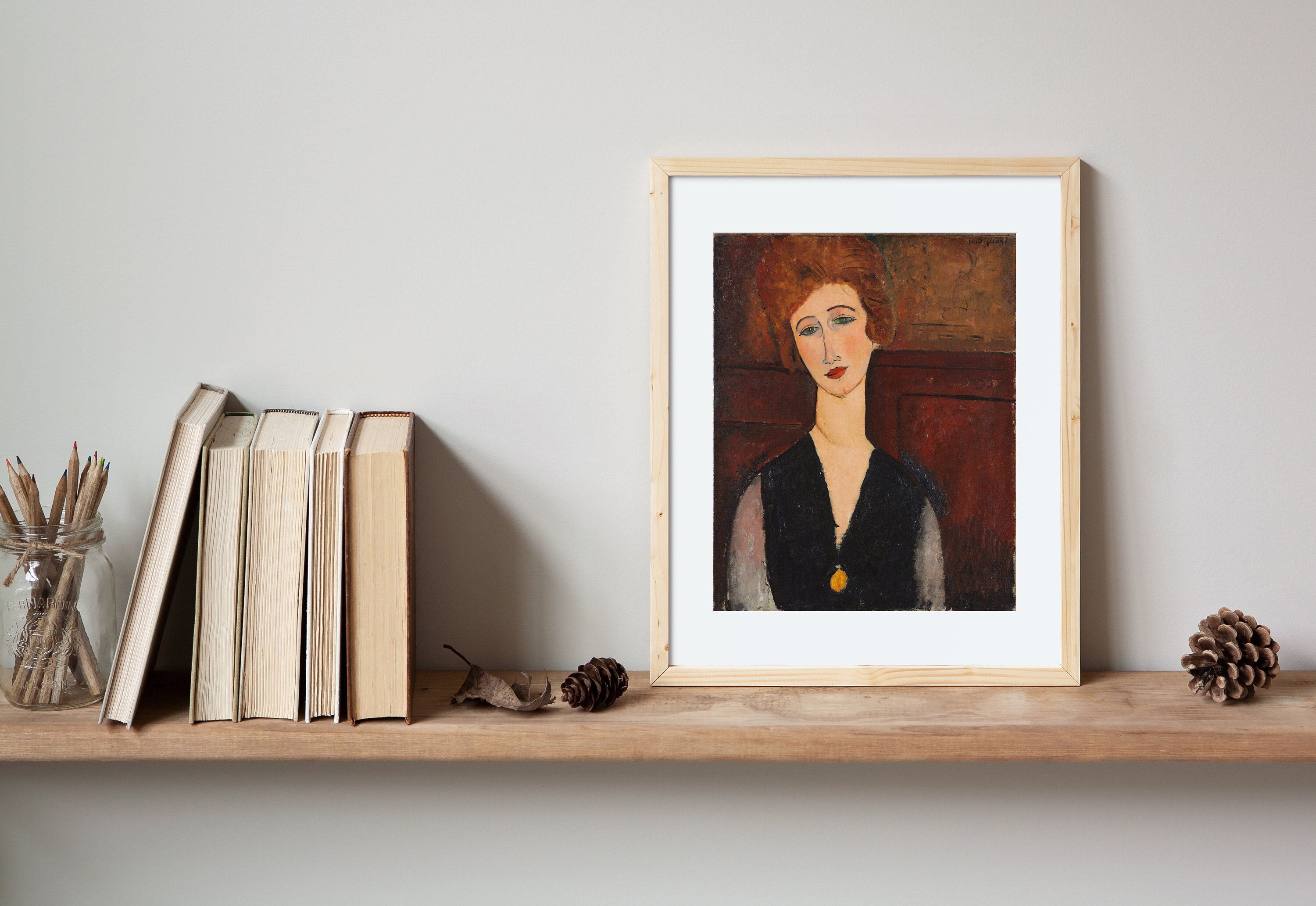Vintage Portrait Oil Painting Antique Woman Art Print - Etsy