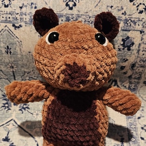 Beverly Beaver Plushie Crochet Pattern