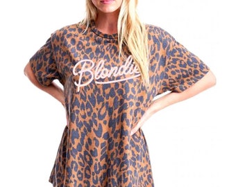 Cheetah Blondie Graphic T-shirt Leopard 