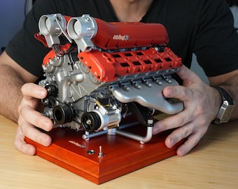 Your Own V12 Supercar Engine Model